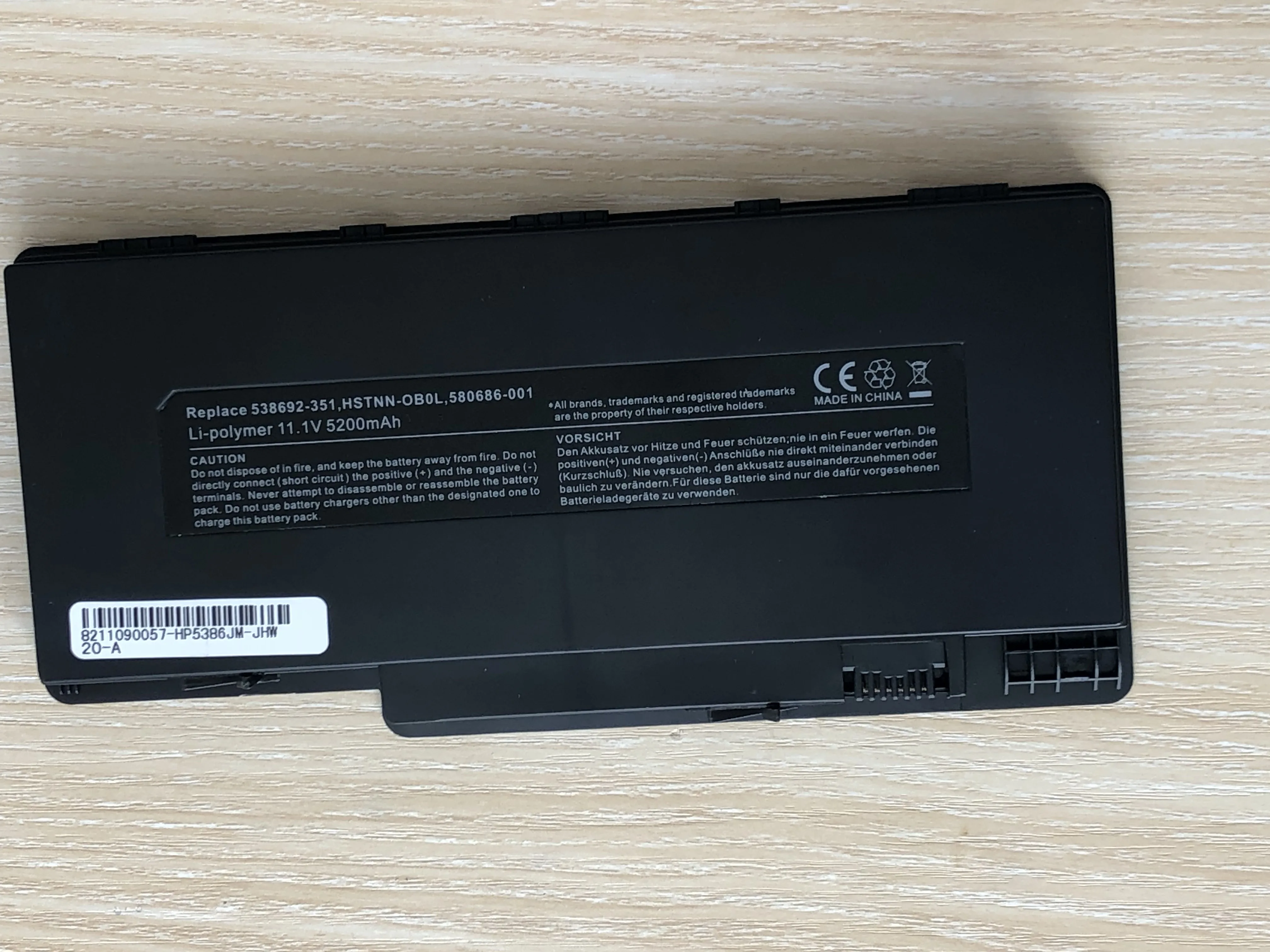 Batería para portátil SeagullStar para HP Pavilion dm3, dm3-1000, dm3-1100 HSTNN-DB0L, 577093 -001, HSTNN-E02C - imagen 3