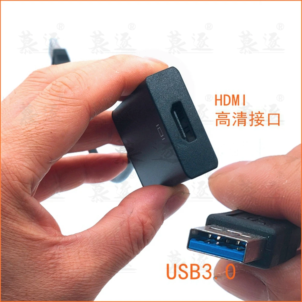 Convertidor USB 3,0 a HDMI, adaptador USB 3,0, Cable multipantalla, Cable de vídeo para PC, Notebook, proyector, HDTV, 1080P - imagen 4