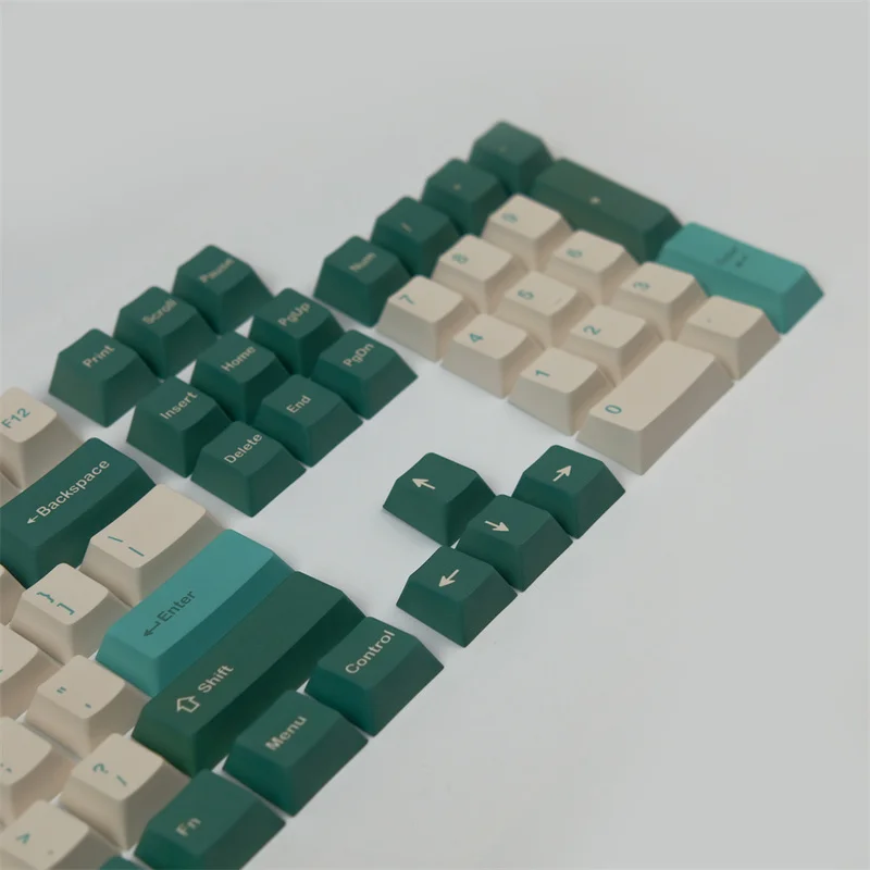 GMK-teclas clonadas ámbar, teclas de perfil de cereza subcama de tinte PBT para teclado mecánico MX Switch GH60 GK61 GK64 - imagen 4