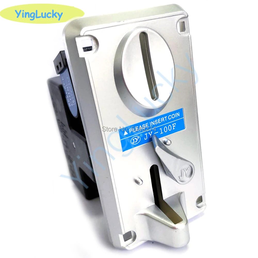 Selector de monedas de JY-133A, piezas de repuesto que funcionan con monedas, aceptador de monedas de Arcade, ranura para Token, máquina de grúa de juguete, máquina de carreras de simulador - imagen 3