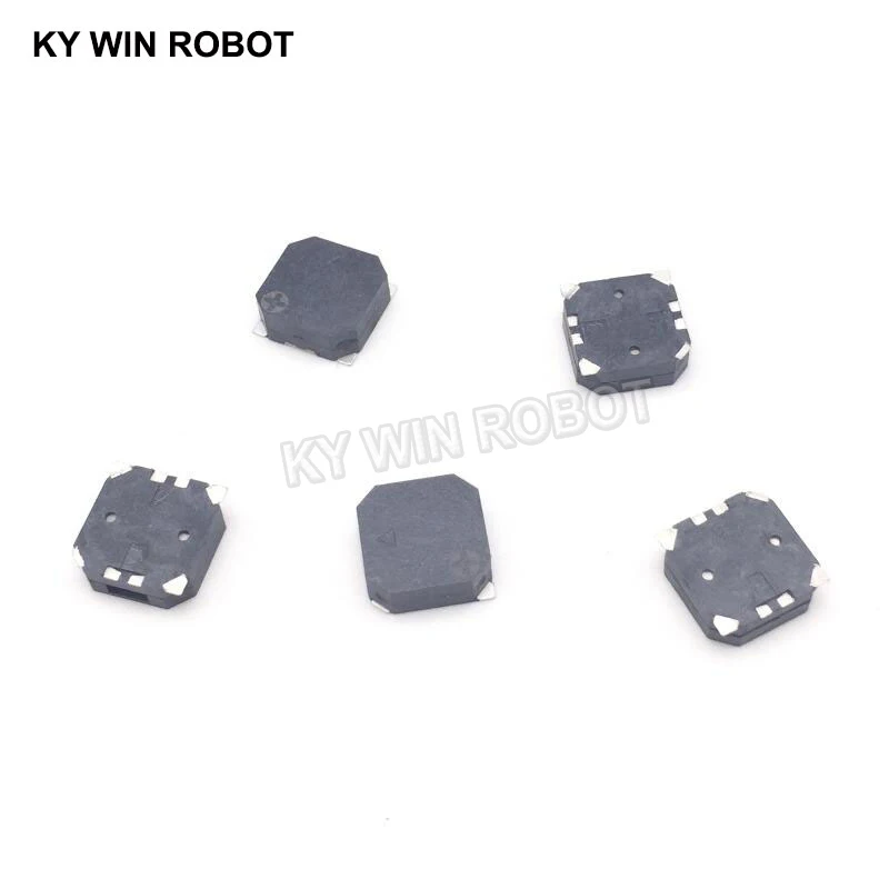 5 unids/lote SMD 8530 8,5x8,5x3MM zumbador pasivo magnético 3V 5V zumbador antipérdida 8,5*8,5*3MM altavoz para Arduino Electro Kit - imagen 5
