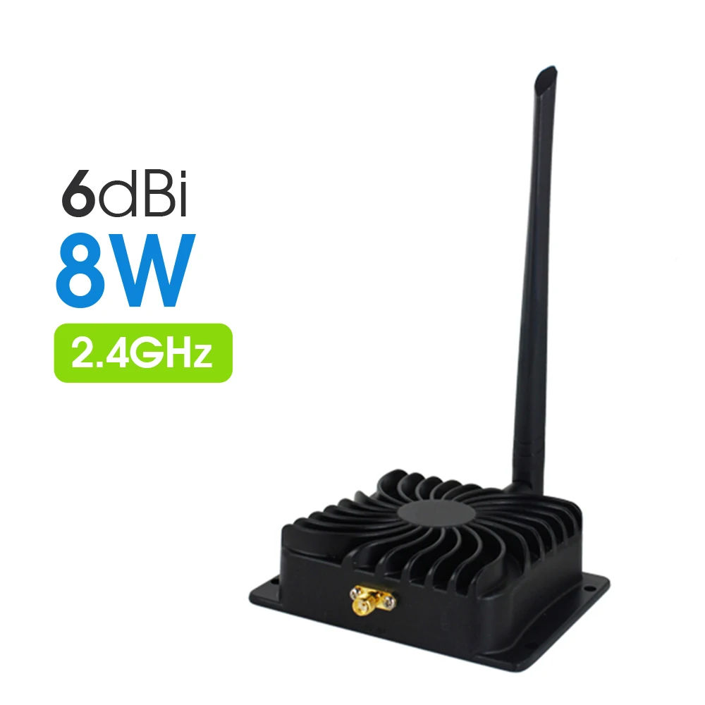 Amplificador amplificador WIFI EDUP 2,4G 8W 802.11N extensor inalámbrico WIFI de largo alcance para repetidor inalámbrico enrutador amplificador de señal - imagen 3