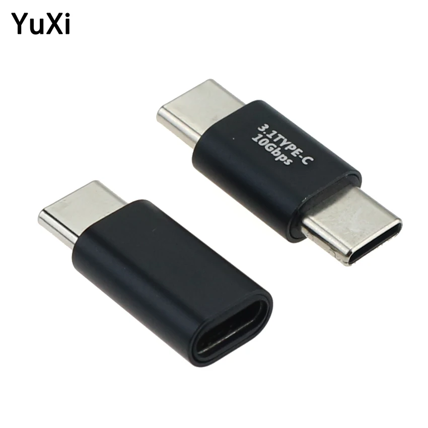 Conector de alimentación USB tipo C 3,1, adaptador de sincronización de datos de carga rápida, USB-C, Cable de extensión para portátil, tableta y teléfono