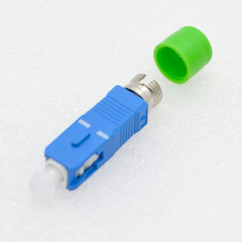 1 Uds nuevo adaptador de fibra óptica FC hembra-SC macho conector adaptador de fibra óptica SC-FC acoplador de brida precio de fábrica al por mayor - imagen 4