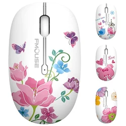 M101 Ratón Ergonómico Inalámbrico 2.4 GHz Silencioso USB