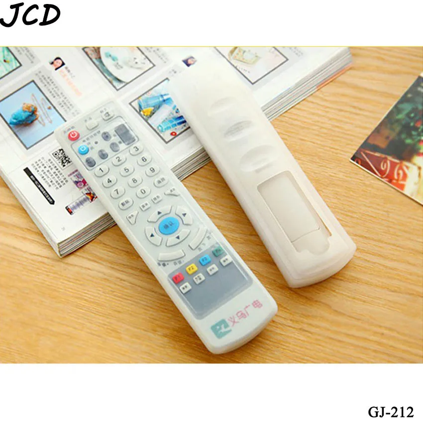 JCD 1 Uds funda de silicona transparente para control remoto de TV cubierta de aire acondicionado bolsa de almacenamiento impermeable antipolvo bolsa elástica - imagen 5
