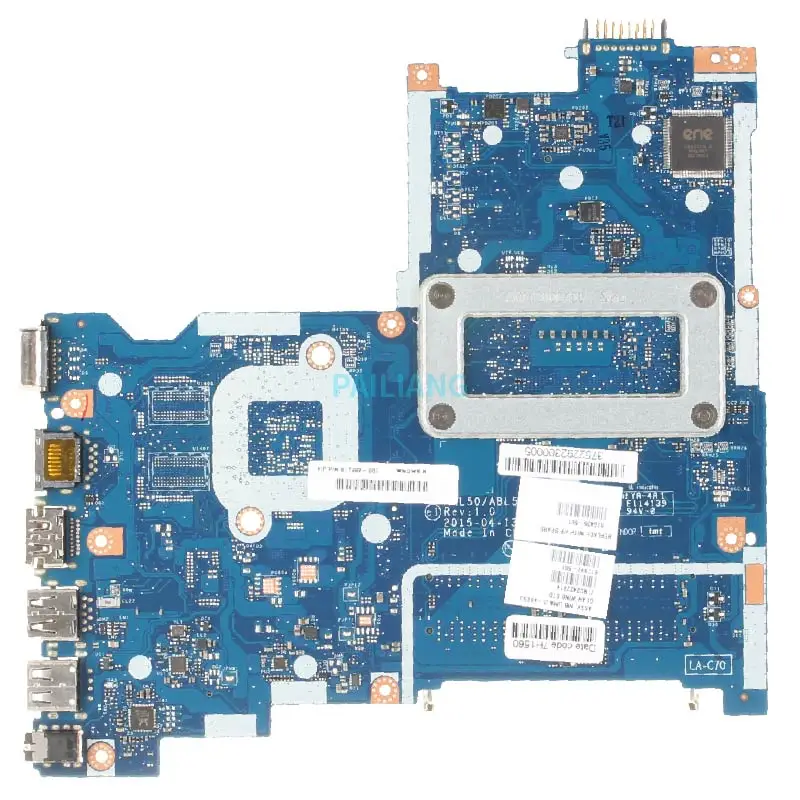 PAILIANG-placa base para ordenador portátil HP Pavillion, placa base de 15-AC, LA-C701P, 817992-501, 816435-501 Core, SR1EK, I3-4005U, DDR3 - imagen 2
