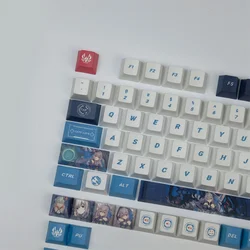 Keycaps PBT Cherry Profile DYE Sublimación Diseño Inglés Anne Pro GH60