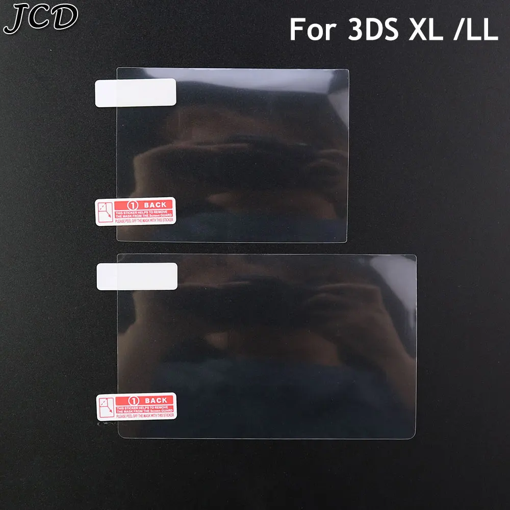 JCD 1 Juego de película protectora transparente HD superior inferior para Nintendo Switch Lite DS Lite NDSL para 2DS 3DS nuevo Protector de pantalla LCD 3DS XL - imagen 4