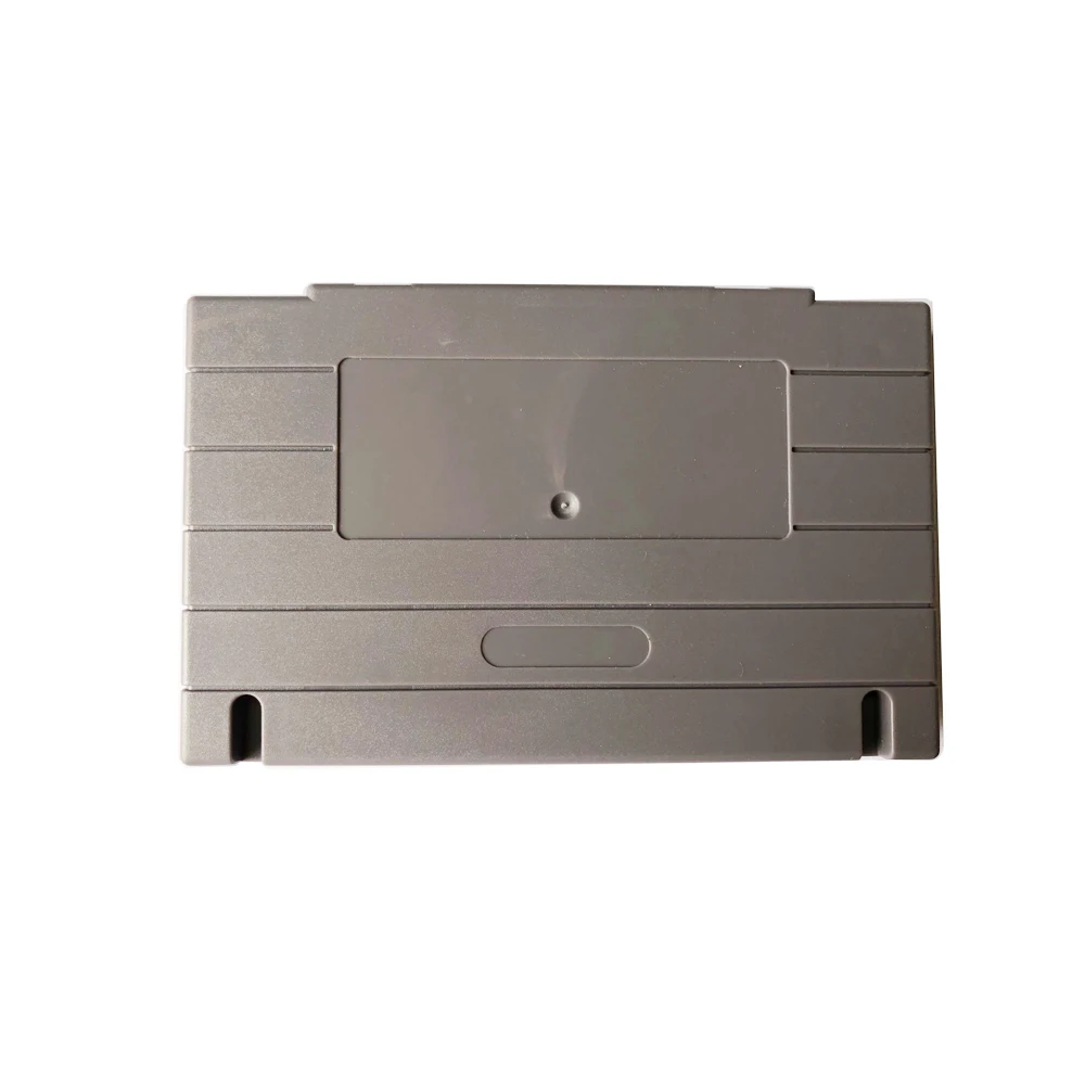 Cartucho de juego de repuesto para SNES, carcasa de tarjeta de juego de 16 bits, 10 piezas, versión de EE. UU., gris - imagen 2