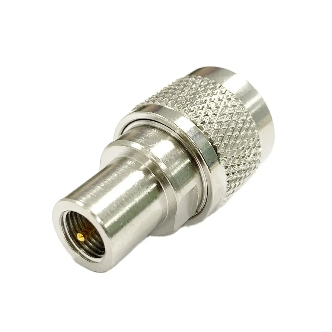 1 unidad N tipo macho a FME macho enchufe adaptador coaxial RF convertidor recto niquelado venta al por mayor nuevo conector - imagen 3