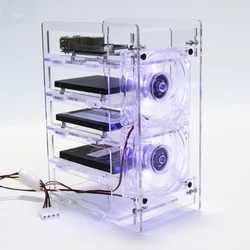 Carcasa SSD con Disipador Refrigeración para Raspberry Pi