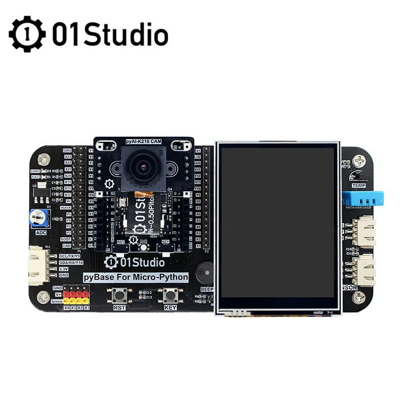 Kit de placa de desarrollo pyAI- K210 de estudio, pitón, Inteligencia Artificial AI, Visión de máquina, Micropython de aprendizaje profundo, 01 - imagen 3