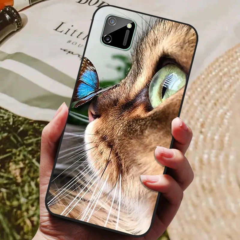 Funda trasera de silicona para móvil, carcasa suave para Realme C11 2021 RMX3231, 2020 - imagen 3