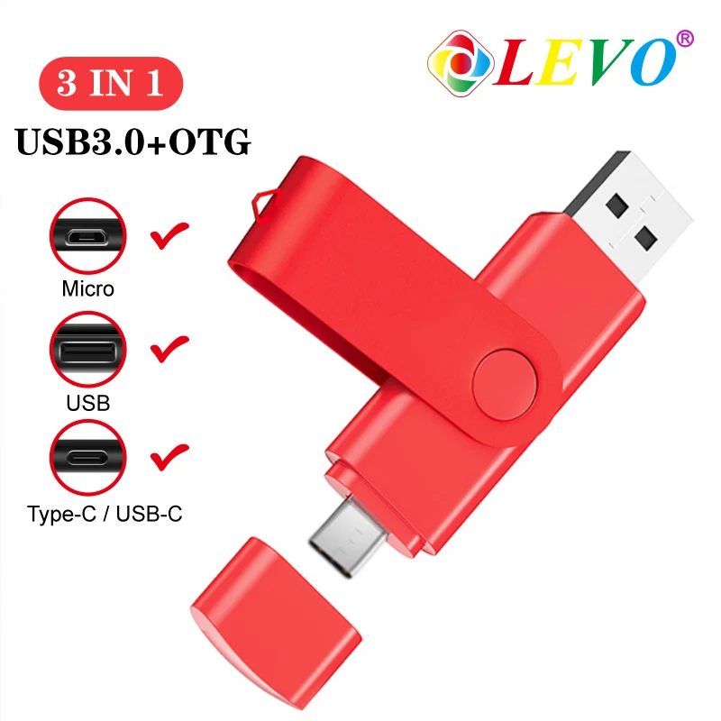 Adaptador OTG 3 en 1 USB Tipo C Micro - imagen 5