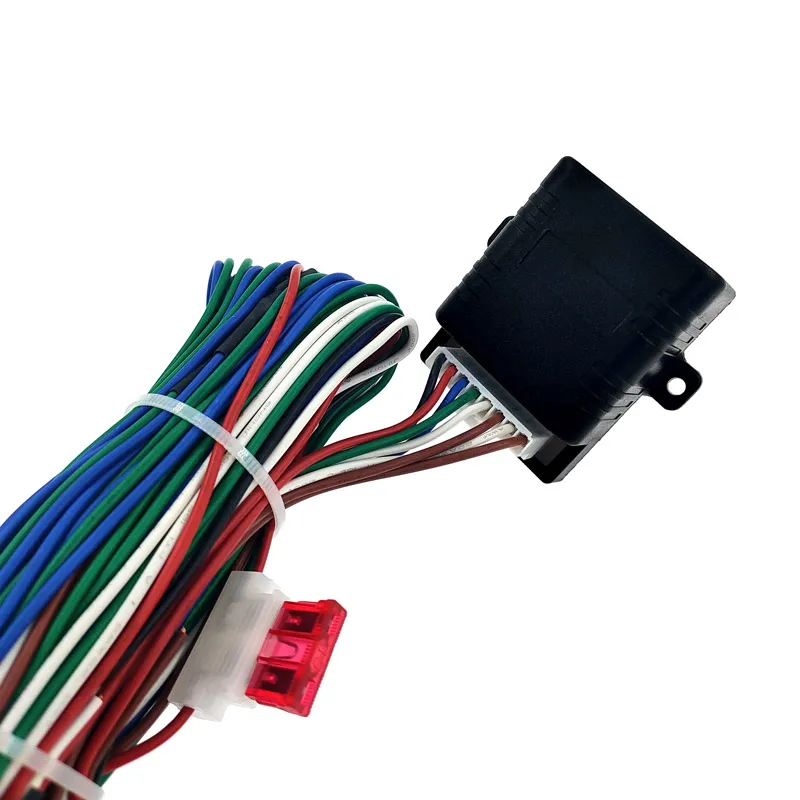 Sistema de bloqueo centralizado Universal para coche, motor de 12V cc 12V, 2 líneas, 5 líneas, motor de bloqueo de puerta + soporte de montaje - imagen 3