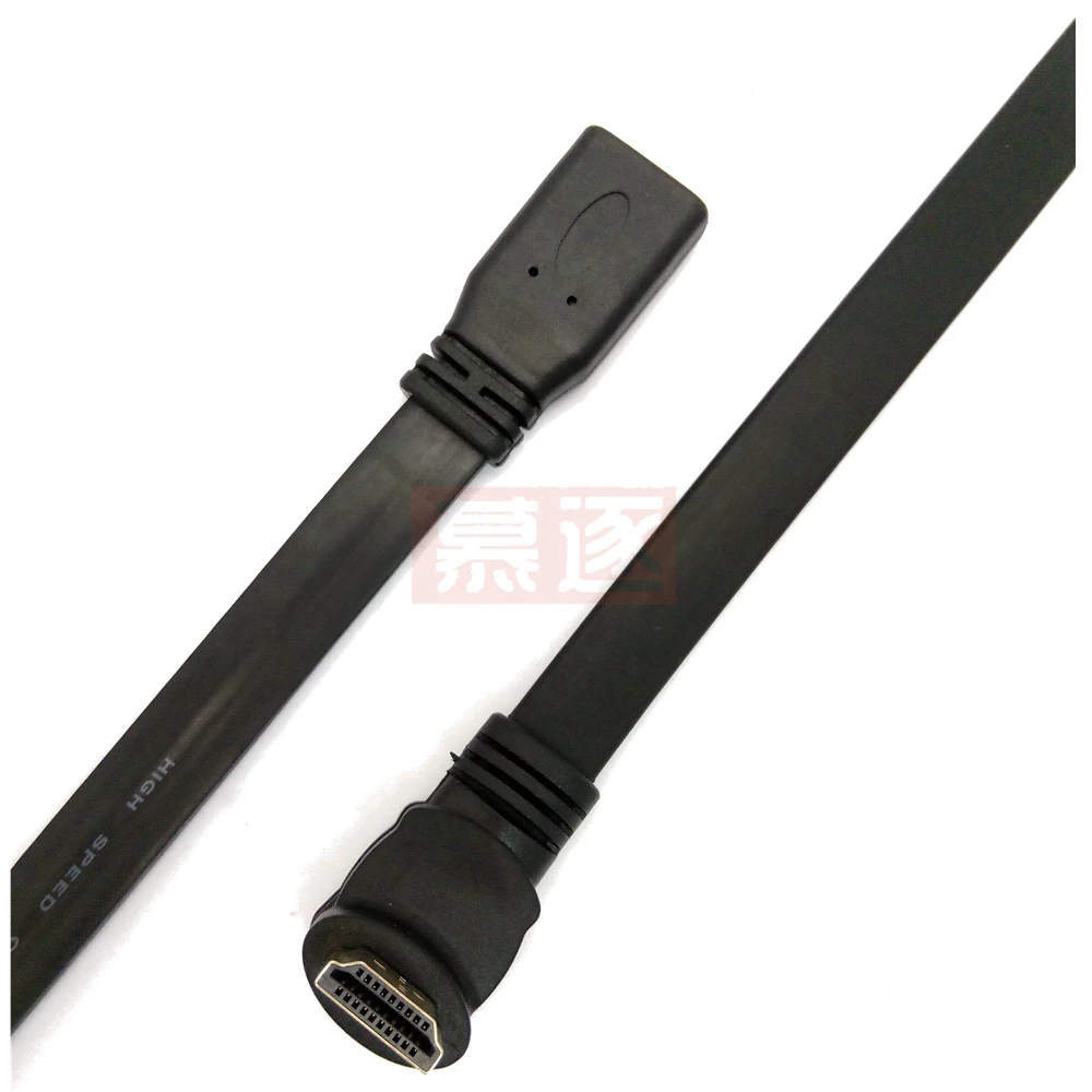 1FT Flache Dünnen Alta Velocidad 1,4 V HD-kompatibel Verlängerung Kabel 30cm EINE Art Mann zu EINEM Mntrenlichen cable AM/AM-Up & Dow