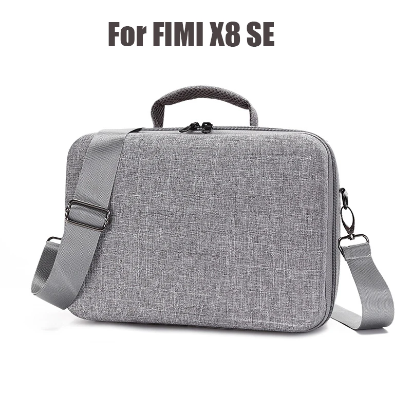 Bolsa de almacenamiento portátil para Dron Xiaomi FIMI X8 SE, Estuche de transporte duro de EVA con correa ajustable para el hombro, bolso de mano con cubierta de agua [rppf