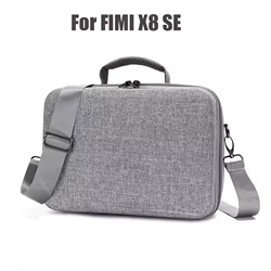 Bolsa de almacenamiento portátil para Dron Xiaomi FIMI X8 SE, Estuche de transporte duro de EVA con correa ajustable para el hombro, bolso de mano con cubierta de agua [rppf