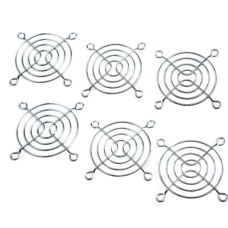 Gdstime-Protector de dedo para parrilla de Metal, red protectora para ventilador de 30mm, 40mm, 50mm, 60mm, 70mm, 80mm, 90mm, 120mm, 135mm, 140mm, 170mm, 2 piezas - imagen 4