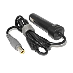 Cargador de coche Lenovo ThinkPad para portátiles de la serie T