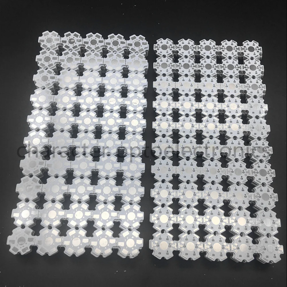 Disipador de calor LED de aluminio, placa Base de 1W, 3W, 5 W, placa PCB, sustrato de 20mm, Kit de estrella, disipador térmico de refrigeración DIY para Chips de cuentas LED de 1, 3 y 5 vatios - imagen 2