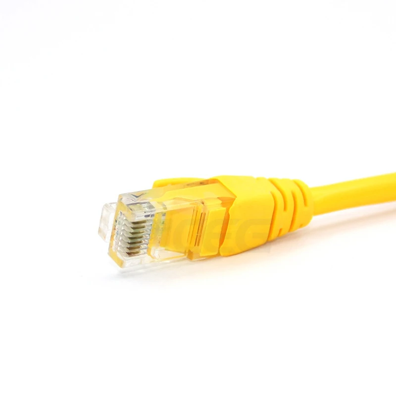 Cable de extensión de red amarillo RJ45 UTP cat5e 1M 2M 3M 5M 10M 15M 20M 8p8c cable de conexión Ethernet cable de cobre - imagen 5