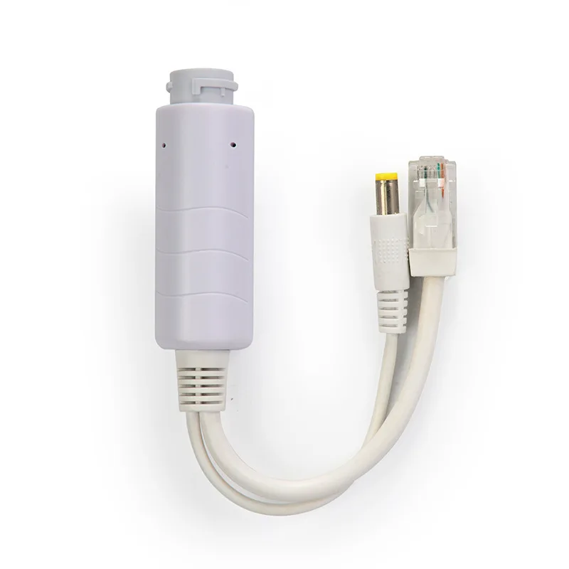 HKBTM Divisor POE impermeable DC 12V IEEE 802.3af 100Mbps Alimentación a través de Ethernet para cámaras IP Sistema NVR Conexión Wifi AP - imagen 5