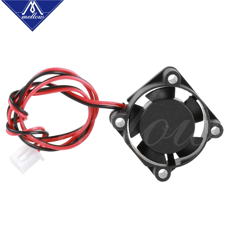 Ventilador suave de 24V 2510 para piezas de impresora 3D, pequeño oso de bola doble de refrigeración para Goliath Dragon Ultimaker 2 UM2, extrusora loca Hotend - imagen 5