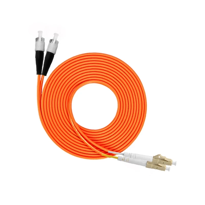 Cable de conexión de fibra óptica SC-SC-LC-LC-FC-FC-ST-ST 62.5/125um OM1 dúplex 2,0mm 3,0mm puente de fibra óptica ftth cable de parche IL 0,3dB - imagen 4