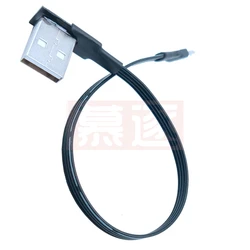 Cable Micro USB Macho a Tipo A 90° Flexible
