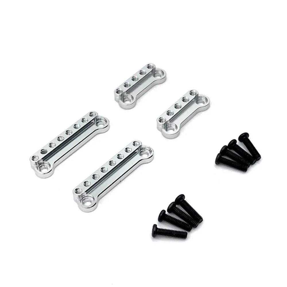 2 piezas de repuesto de mejora de torre de choque de Metal para coche teledirigido 1:12 MN D90 D91 99S WPL C14 C24 - imagen 3