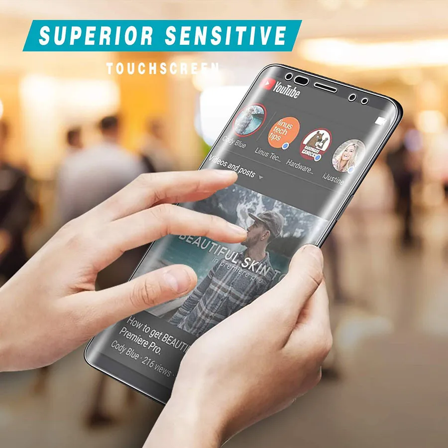 Película de hidrogel mate para iPhone, 12, 13 Pro Max, mini Protector de pantalla para iPhone 13 Pro, XS Max, XR, X, 8, 7, 6 Plus, SE, 2 uds. - imagen 5