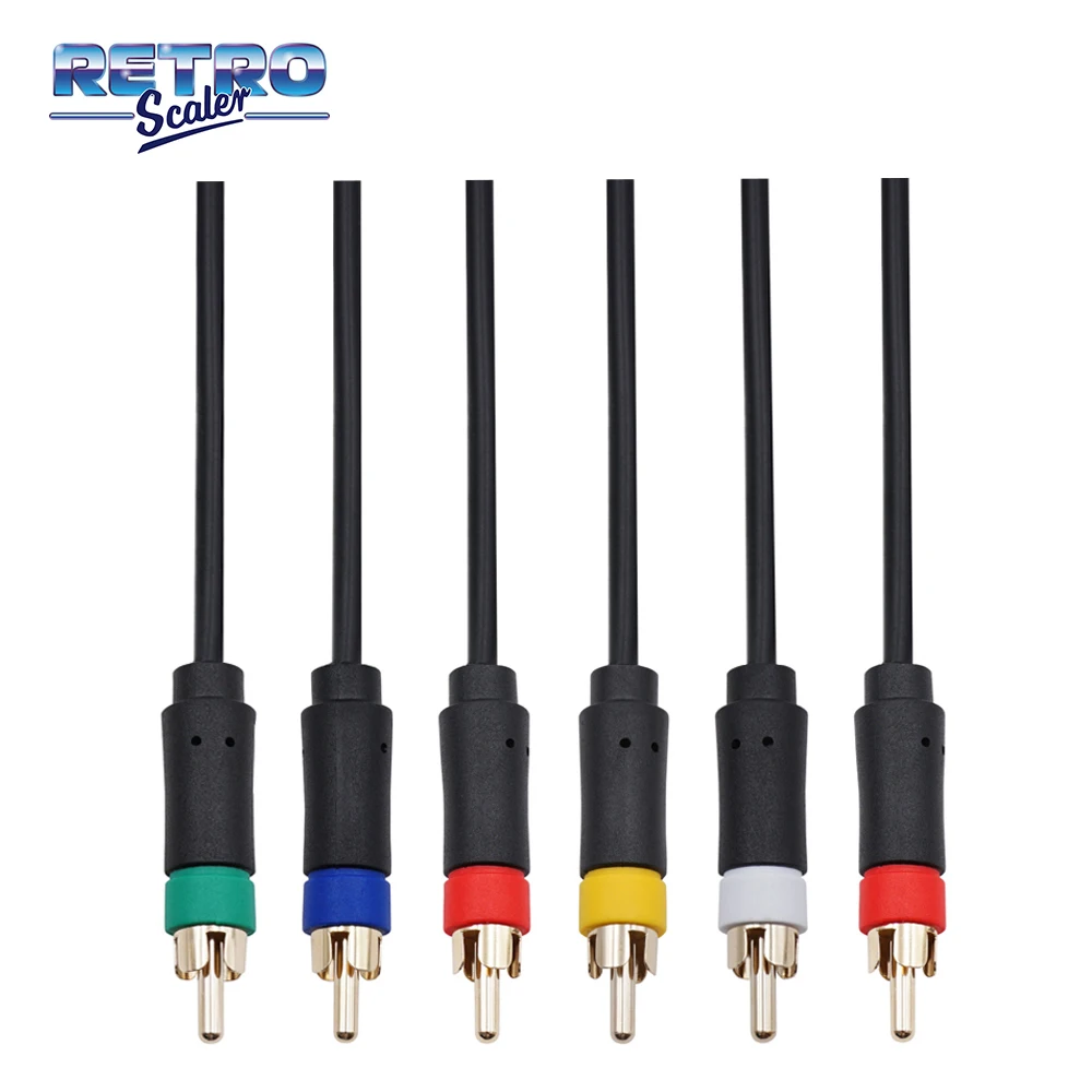 El cable componente RetroScaler de 1,8 m PS2/PS3 proporciona el vídeo y sonido más afilados para la consola de juegos Sony PlayStation 2/3 - imagen 4