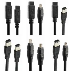 Cable FireWire 800 IEEE-1394B 9 a 6/4 Pines – 1.8m