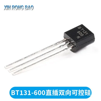 50 Uds BT131-600 TO-92 BT131 TO92 161-600 nuevo regulador de voltaje IC