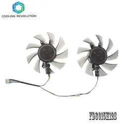 Ventilador 75mm para GALAX GTX 1060 – 4 pines 12V 0.32A