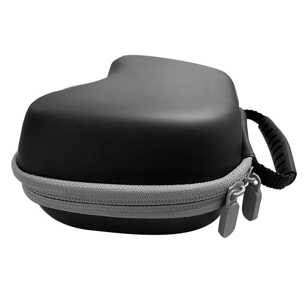 Una caja negra y gris con una cremallera