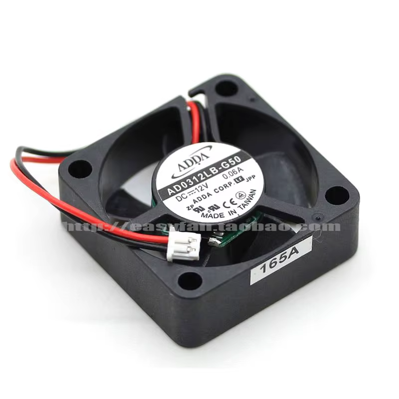 Miniventilador de refrigeración de doble bola, dispositivo de refrigeración pequeño con enrutador, 12V, 0.06a, AD0312LB-G50, original, 3010, 3cm, nuevo - imagen 5