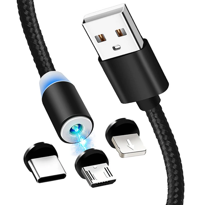 Cable magnetico USB-C carga rapida para Samsung Huawei Xiaomi - imagen 4