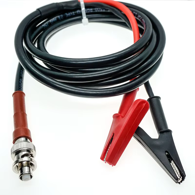 Conector RF SHV 5000V Clip Cocodrilo Cable Coaxial - imagen 3