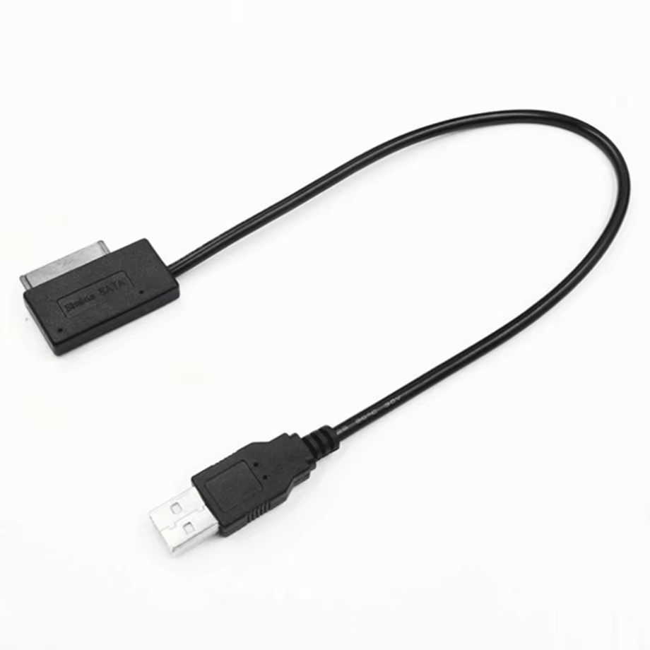 PzzPss Adaptador USB 2.0 a Mini SATA II para Caddy HDD - imagen 5