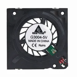 Ventilador 30x30x5mm 5V para impresora 3D - 2 pines