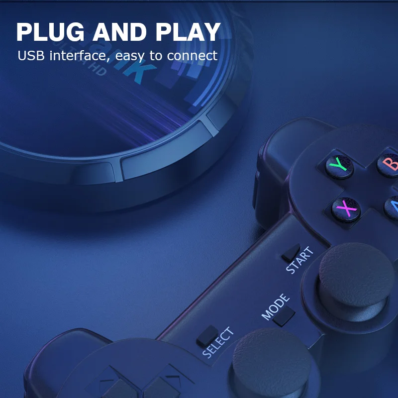 Controlador/Joystick inalámbrico de 2,4G para consola de videojuegos Super consola X PRO/RG351V Gamepad para PSP/PC/TV Box/teléfono Android - imagen 5