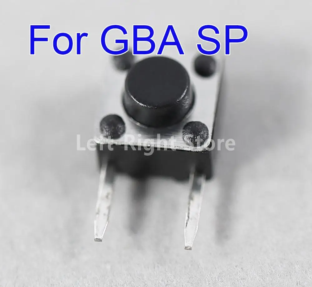200 Uds reparación de botones L/R de repuesto para consola GameBoy Advance SP GBA SP NDS Micro interruptor izquierdo derecho