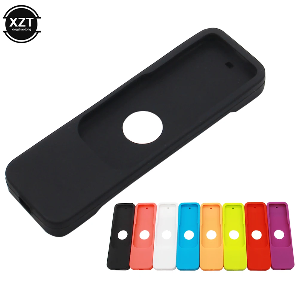 Funda protectora de silicona colorida, cubierta de Control para mando a distancia de Apple TV 4, cubierta protectora impermeable contra el polvo