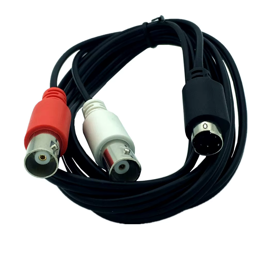 Adaptador S-Video Y Macho 4 Pines a BNC Hembra – S-VHS - imagen 5