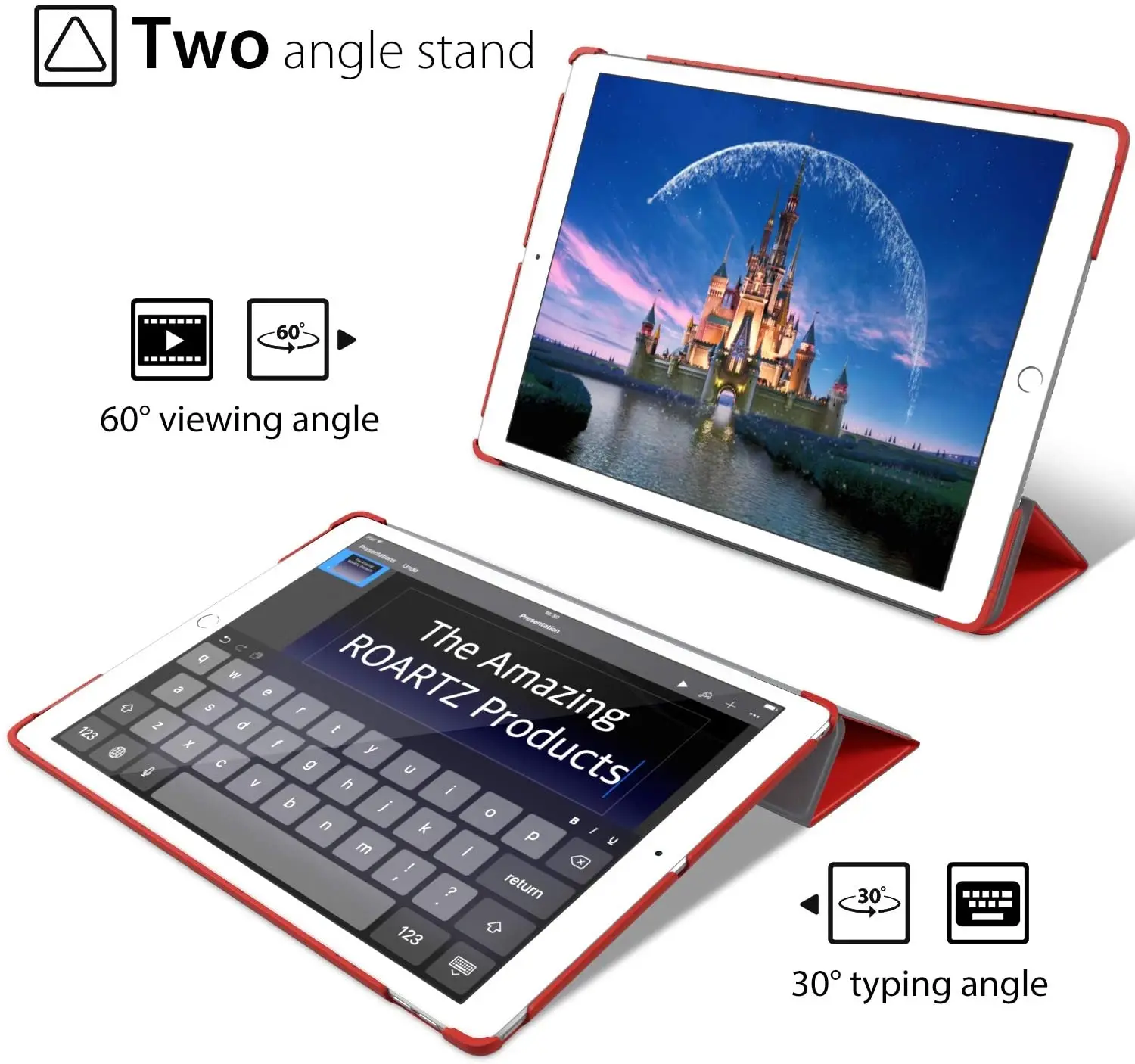 Funda delgada para iPad 2018 2017 9,7 iPad 5 6th Funda con tapa A1822 A1893 soporte transparente de PVC Funda para iPad 2018 9,7 ''Cubierta - imagen 4