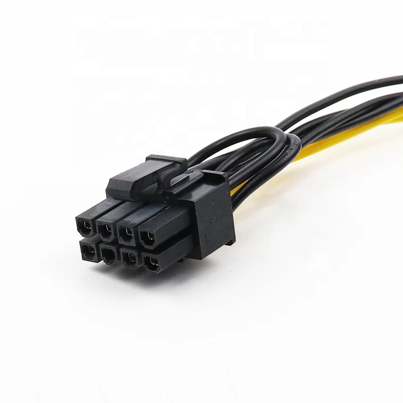 Adaptador convertidor de gráficos Dual 15 pines 2 SATA a 6 pines 8 pines PCI EXPRESS PCI-E Sata tarjeta de vídeo Cable de alimentación SATA - imagen 5