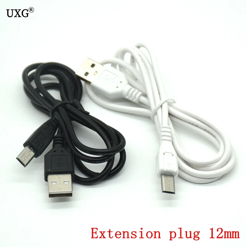 Cable Micro Usb de 12mm, Cable de carga de enchufe largo para Oukitel K10000 Pro C12 C13 Umidigi A5 A3 Blackview A60 A7 Bv5500 Zoji Z8 - imagen 3